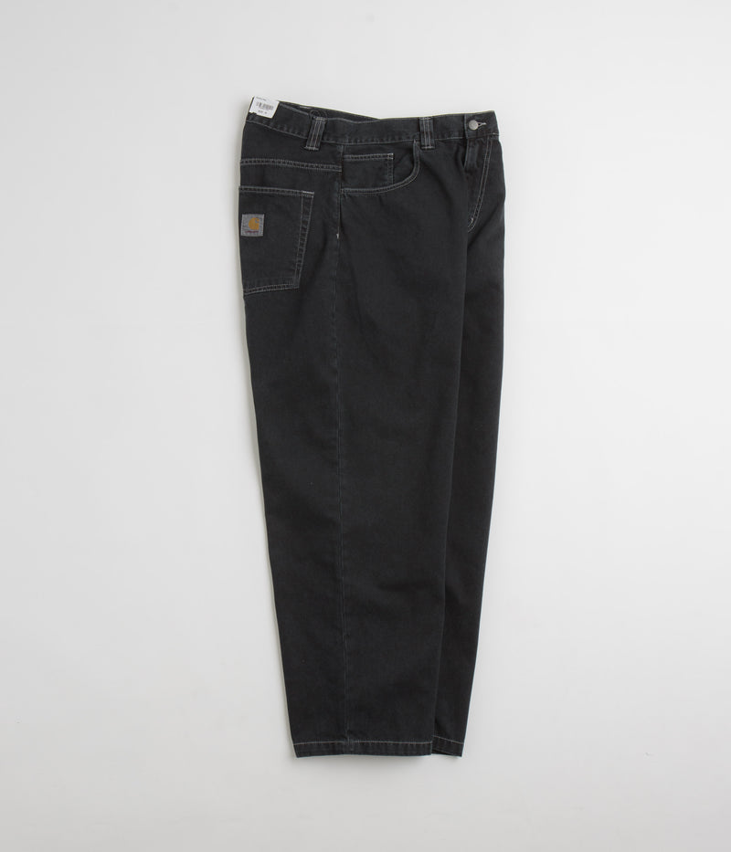 Carhartt Brandon Denim Pants in Black Stone Dyed