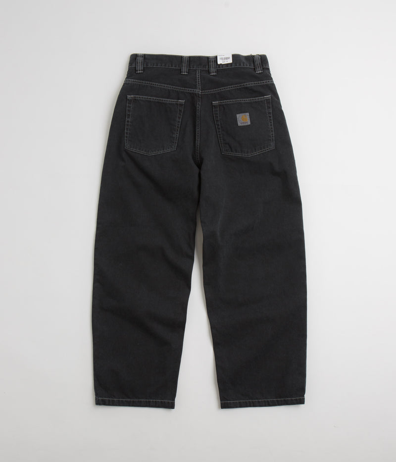 Carhartt Brandon Denim Pants in Black Stone Dyed