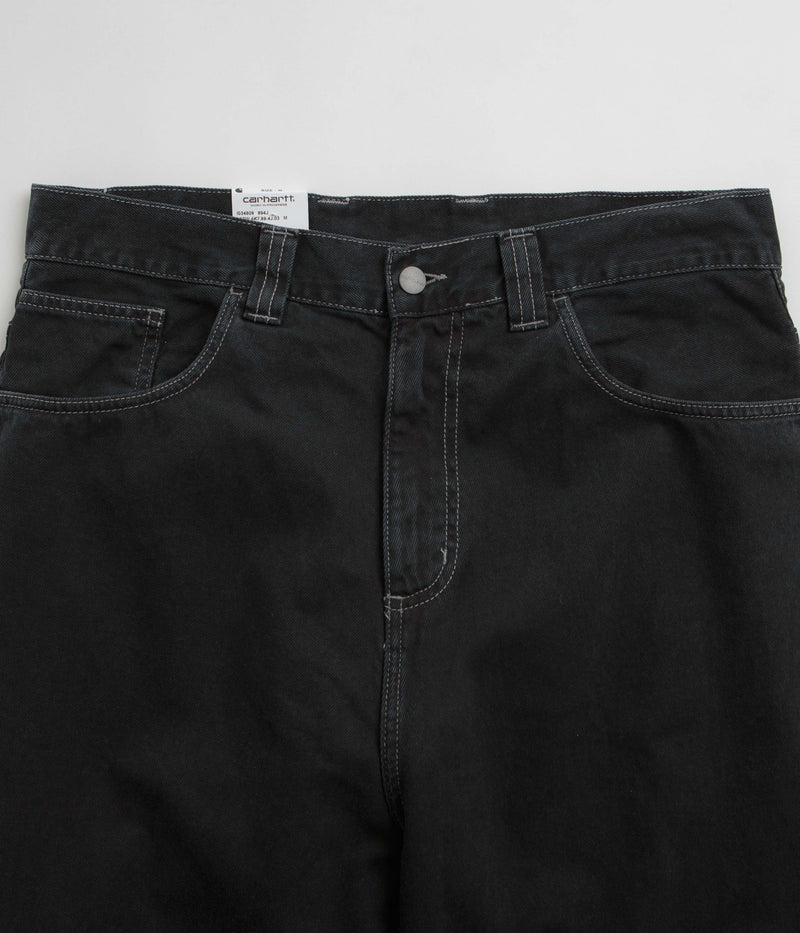 Carhartt Brandon Denim Pants in Black Stone Dyed