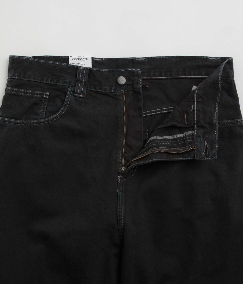 Carhartt Brandon Denim Pants in Black Stone Dyed