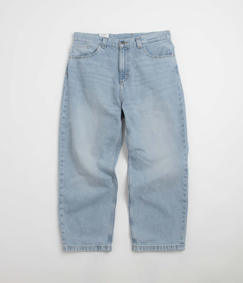 Carhartt Brandon Pants in Blue Heavy Worn Bleached