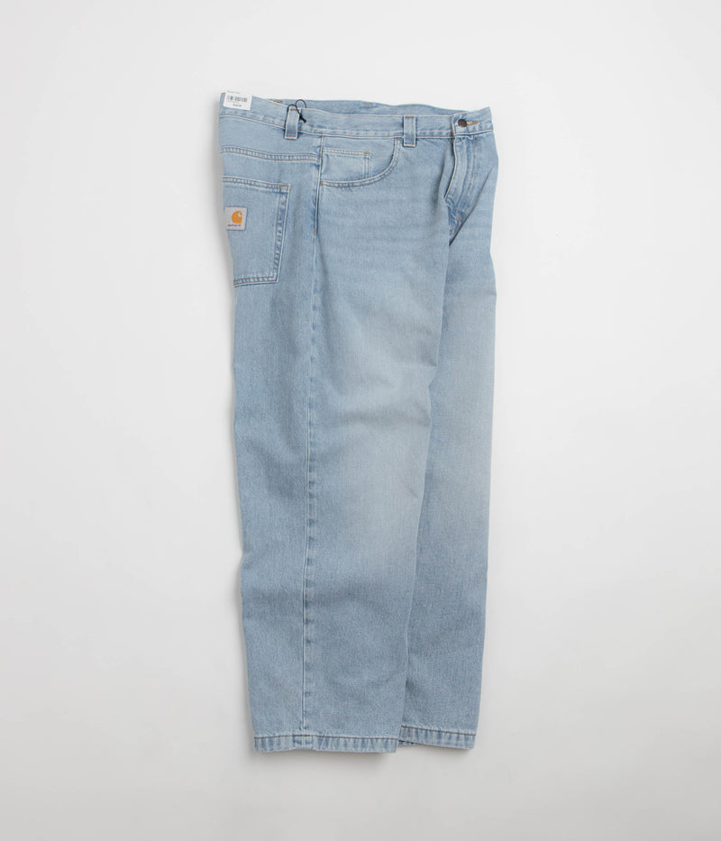 Carhartt Brandon Pants in Blue Heavy Worn Bleached