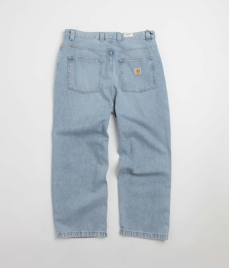 Carhartt Brandon Pants in Blue Heavy Worn Bleached