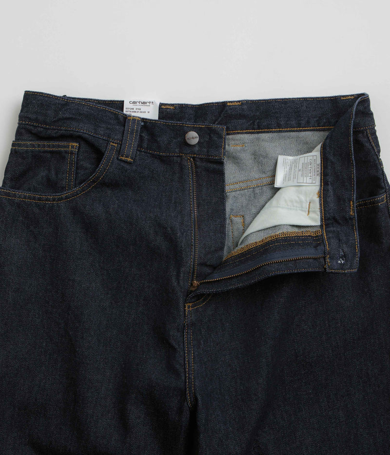 Carhartt Brandon Pants in Blue Rinsed