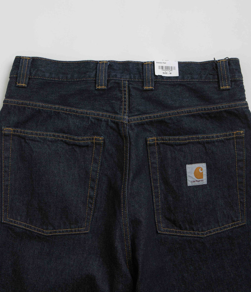 Carhartt Brandon Pants in Blue Rinsed