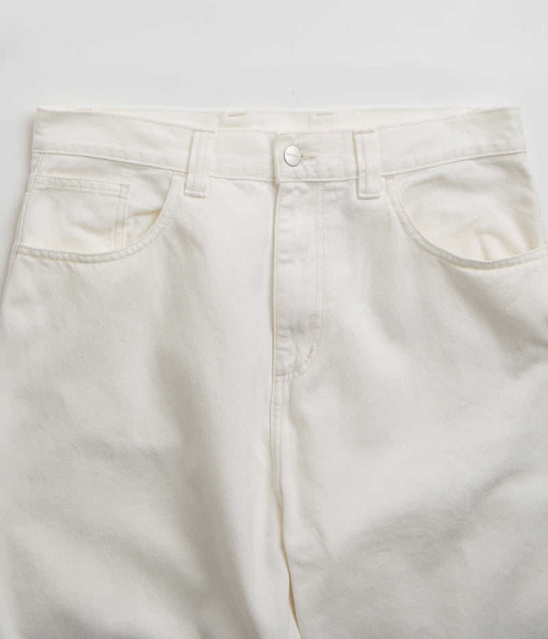 Carhartt Brandon Pants in White Rinsed