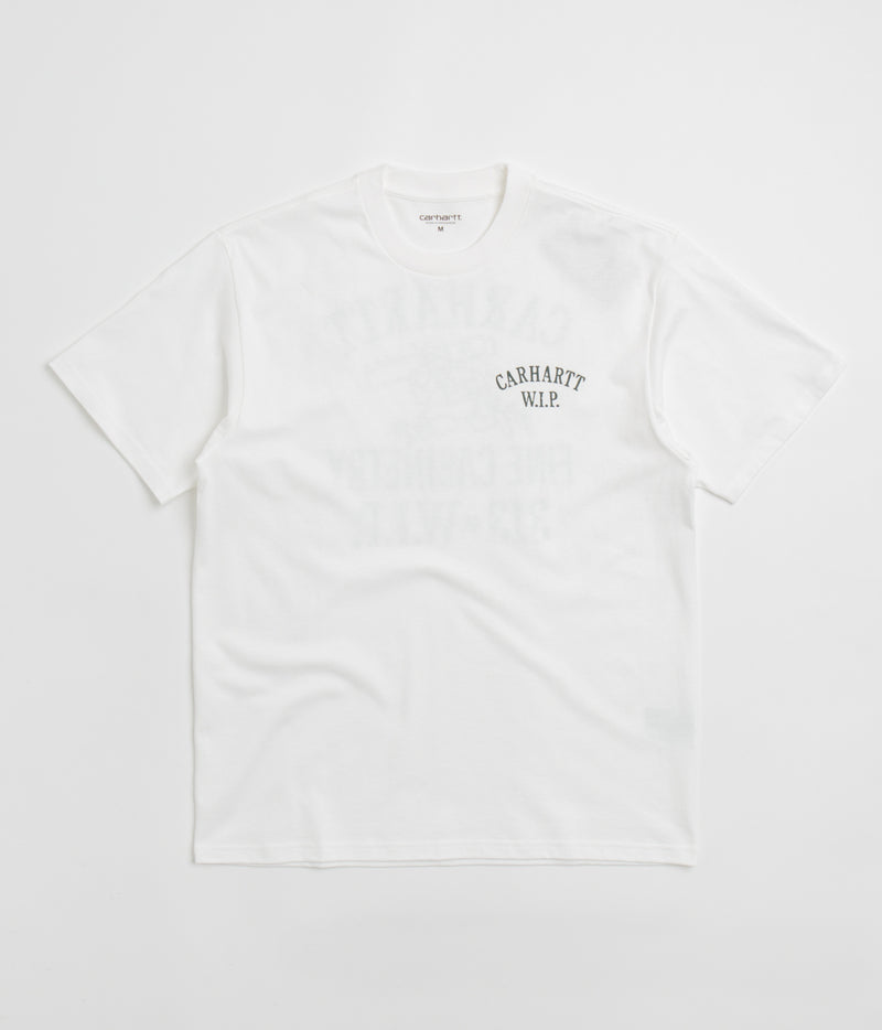 Carhartt Cabinetry T-Shirt in White and Black
