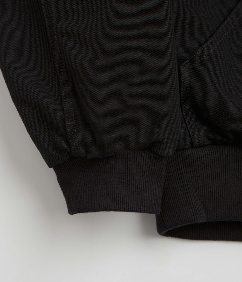 Carhartt Canvas OG Active Jacket in Black and USA Red