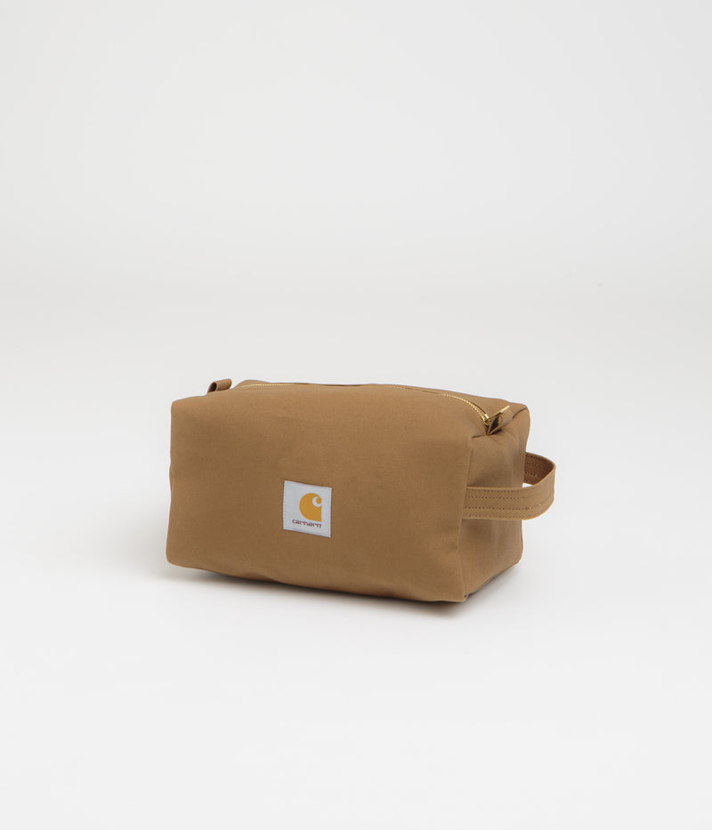 Carhartt Canvas Washbag in Hamilton Brown