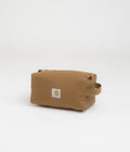 Carhartt Canvas Washbag in Hamilton Brown
