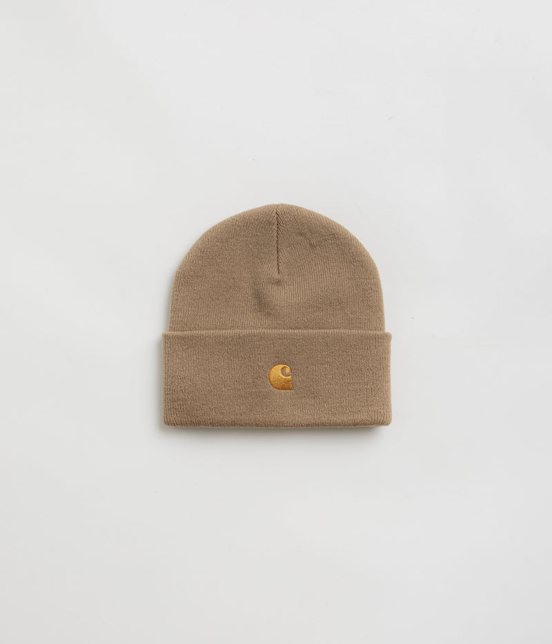 Carhartt Chase Beanie in Peanut and Gold