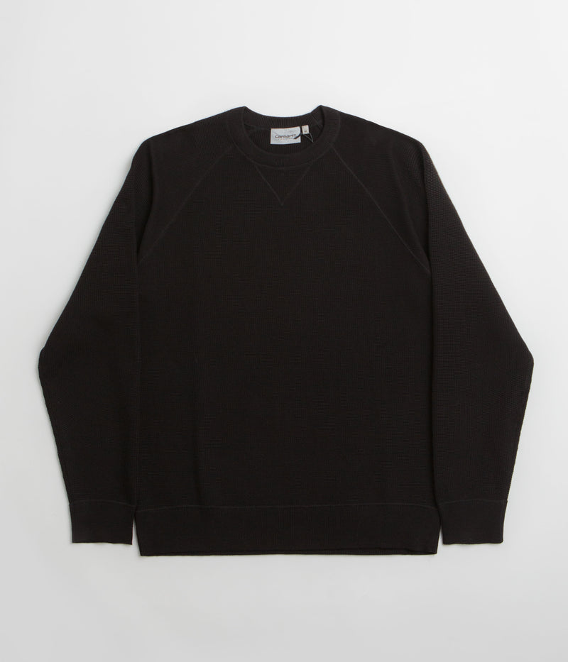 Carhartt Chase Crewneck Sweatshirt in Black and Gold