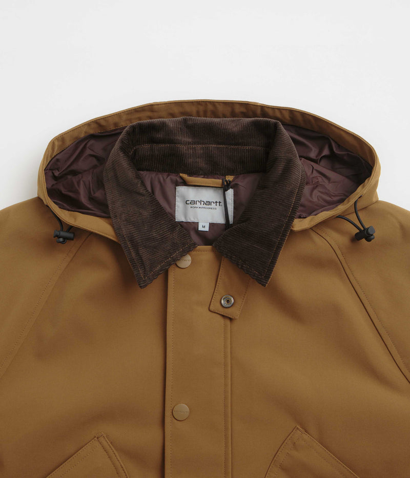 Carhartt Clarton Jacket in Hamilton Brown and Tobacco