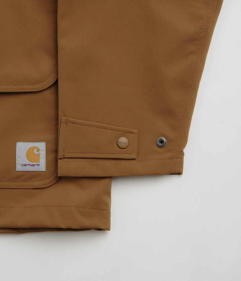 Carhartt Clarton Jacket in Hamilton Brown and Tobacco