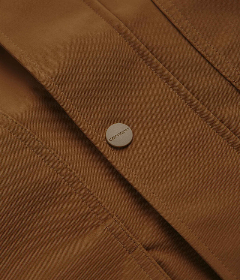Carhartt Clarton Jacket in Hamilton Brown and Tobacco