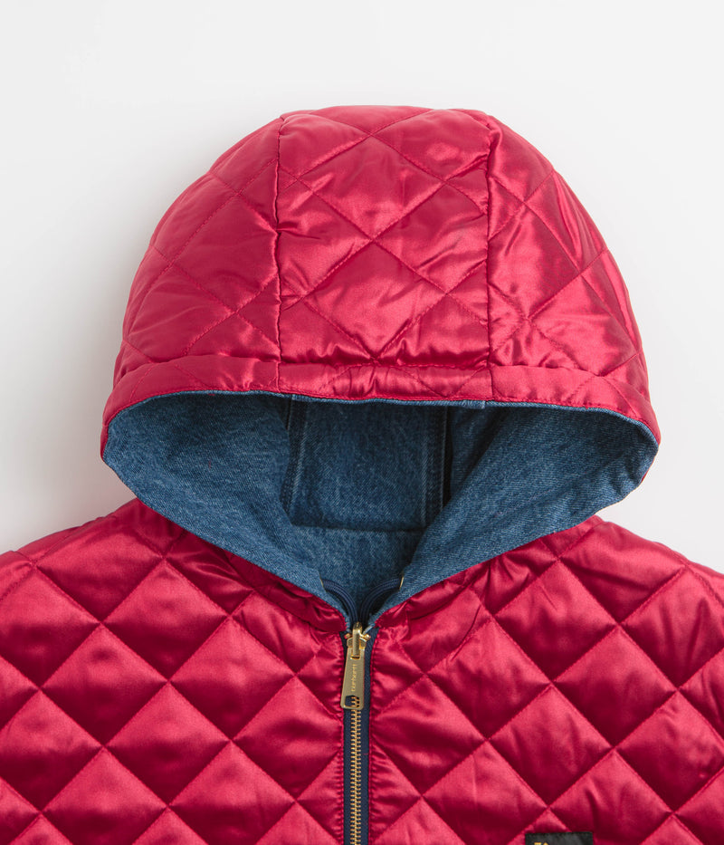 Carhartt Denim OG Active Jacket in Blue and USA Red