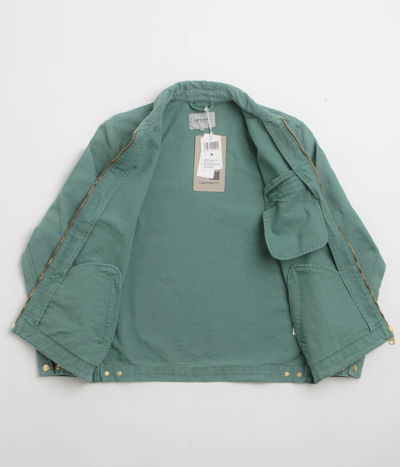 Carhartt Detroit Jacket in Silver Pine and Silver Pine
