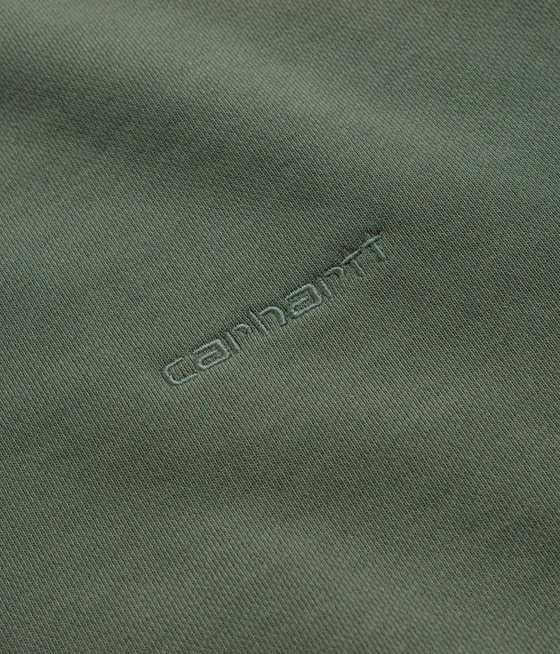 Carhartt Duster Script Crewneck Sweatshirt in Park