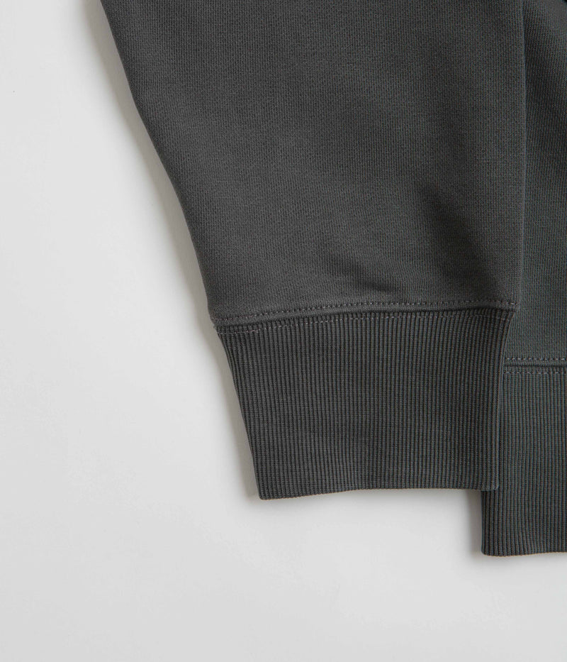 Carhartt Felt Script Crewneck Sweatshirt in Black and Black