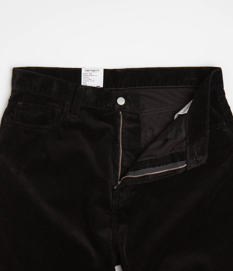 Carhartt Landon Pants in Black Rinsed and Black