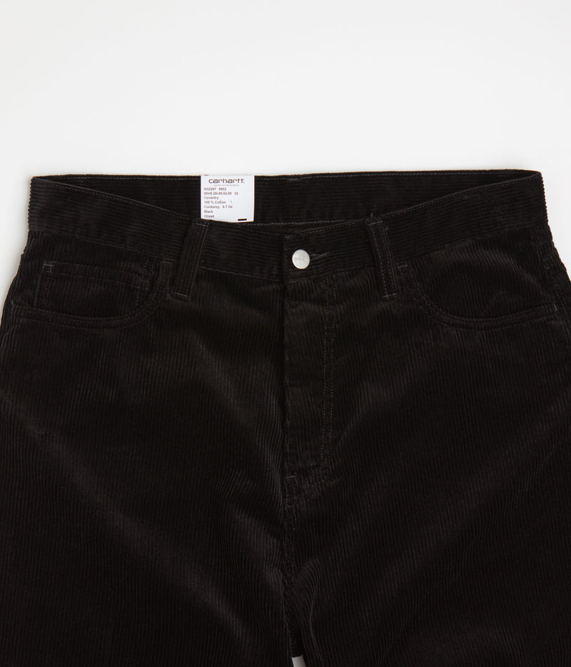 Carhartt Landon Pants in Black Rinsed and Black