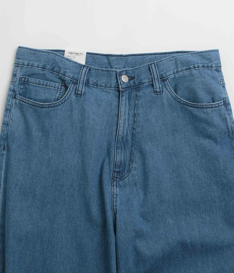 Carhartt Lucas Pants in Blue Stone Washed