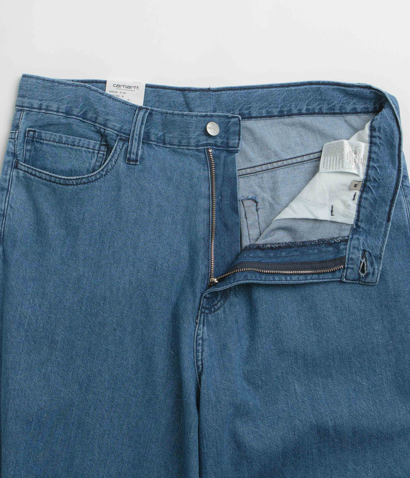 Carhartt Lucas Pants in Blue Stone Washed