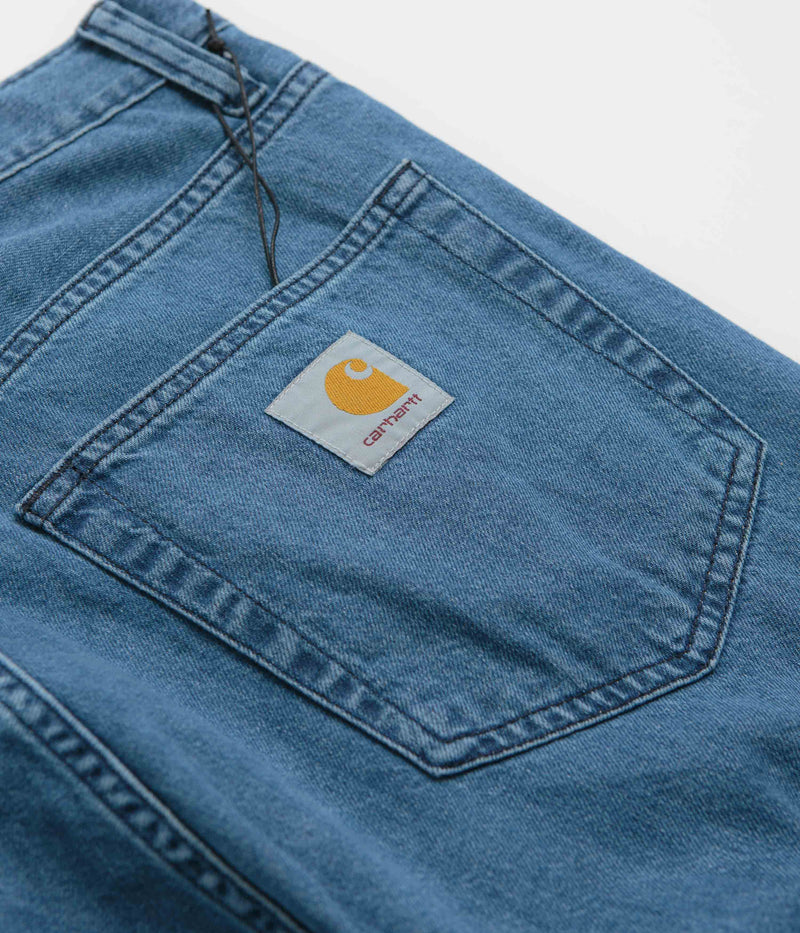 Carhartt Lucas Pants in Blue Stone Washed