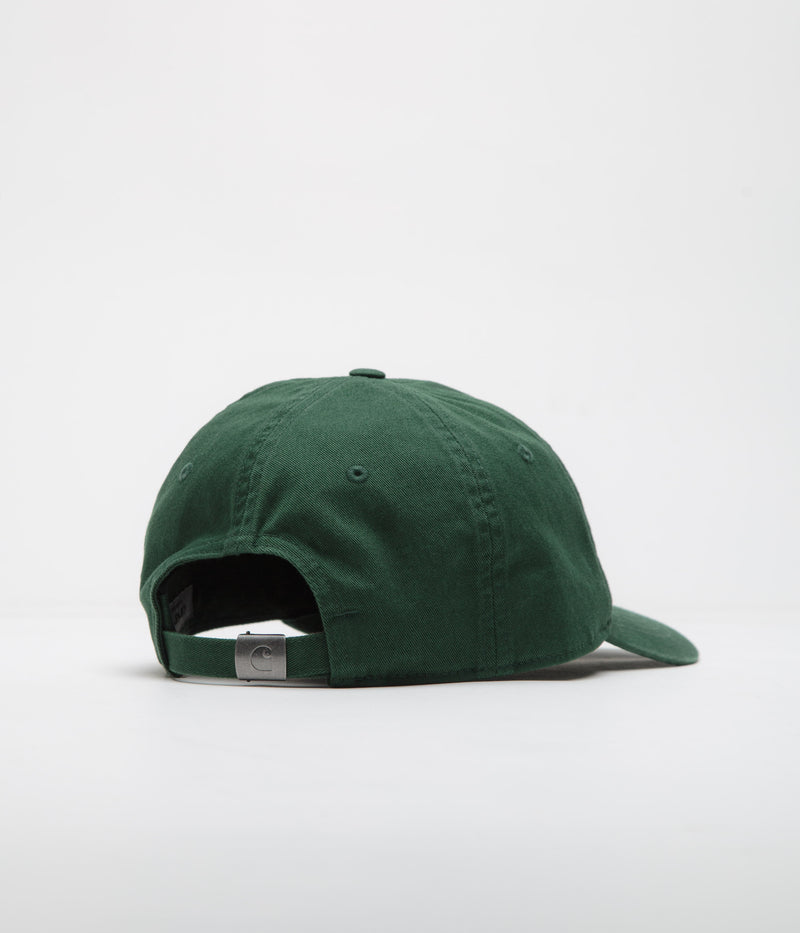 Carhartt Madison Logo Cap in Conifer and White