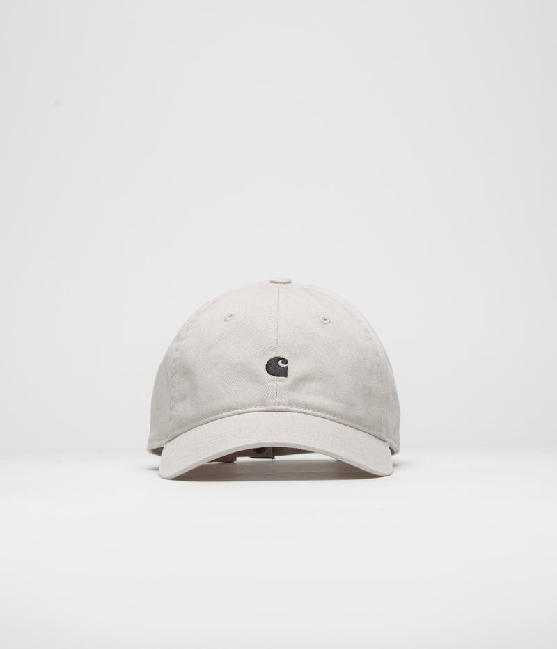 Carhartt Madison Logo Cap in Moonbeam and Black