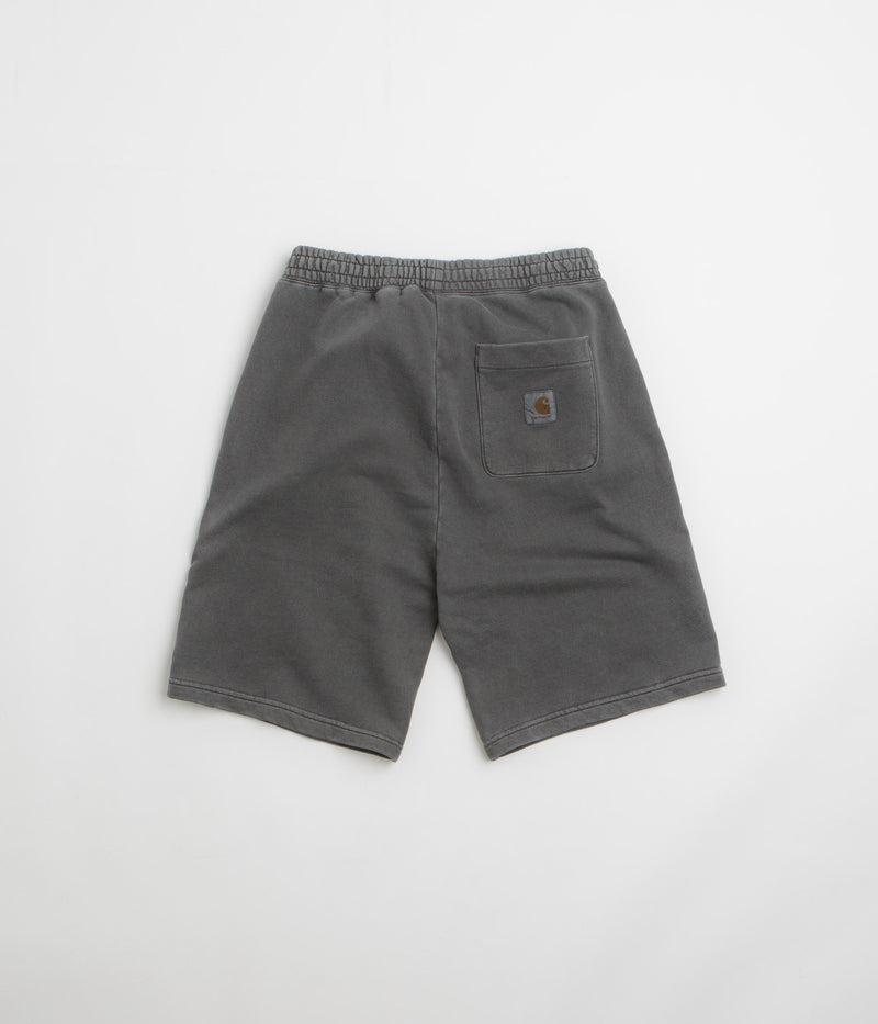 Carhartt Nelson Sweat Shorts in Graphite