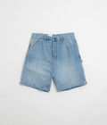 Carhartt OG Single Knee Shorts in Blue Burst Washed