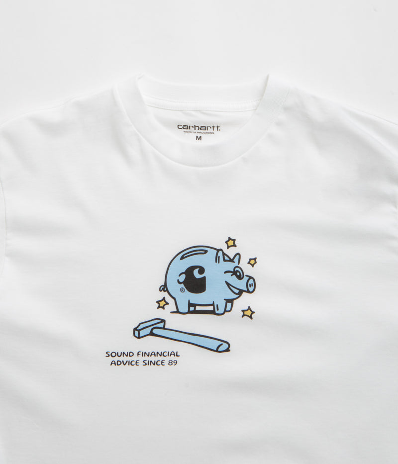 Carhartt Piggybank T-Shirt in White