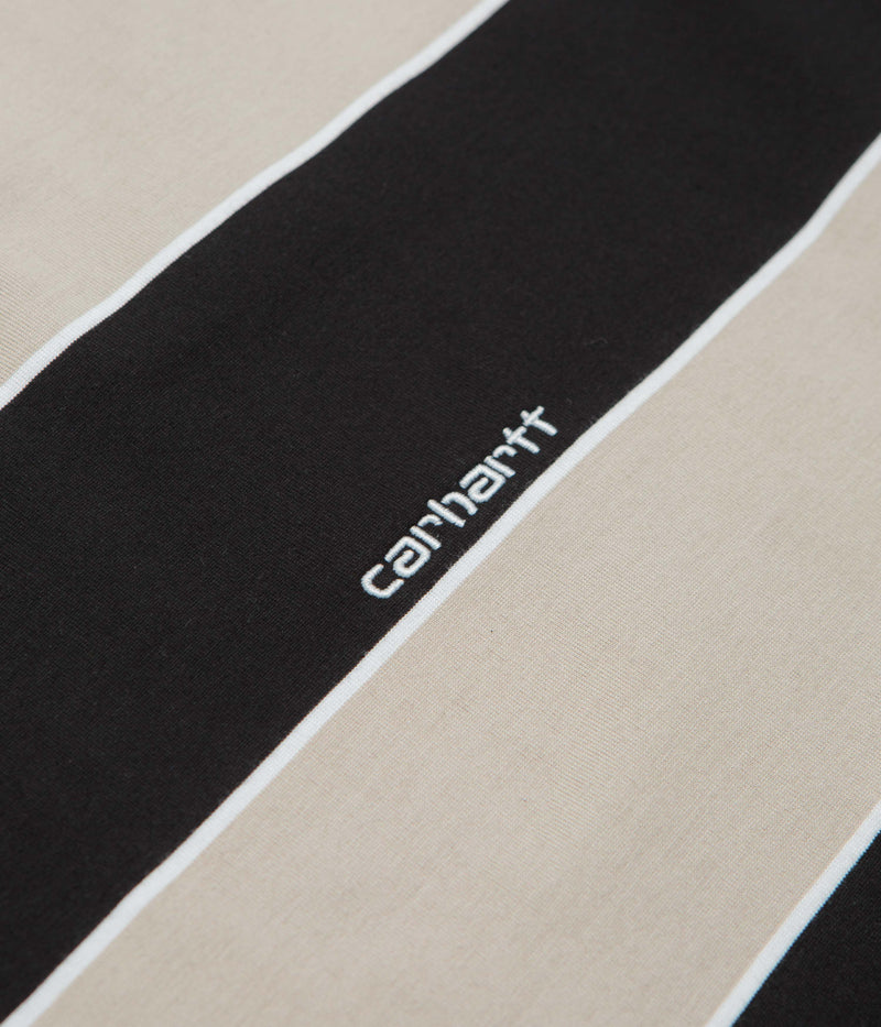 Carhartt Quinby T-Shirt in Quinby Stripe and Black