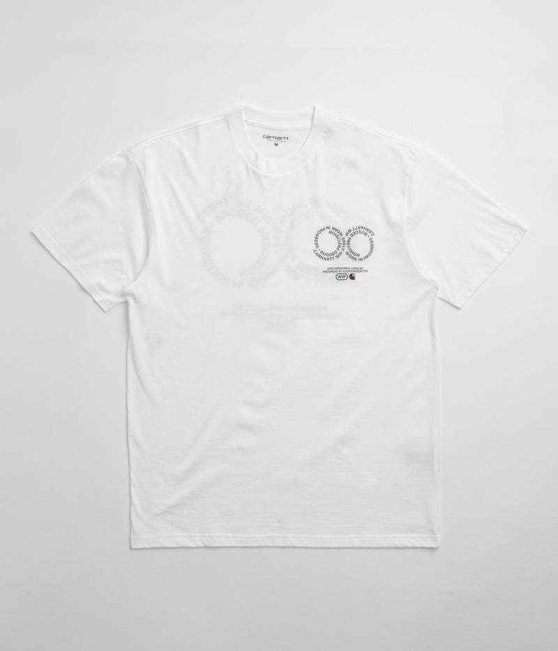 Carhartt Rotation T-Shirt in White and Black