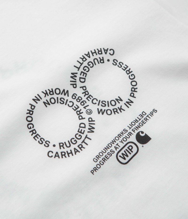 Carhartt Rotation T-Shirt in White and Black