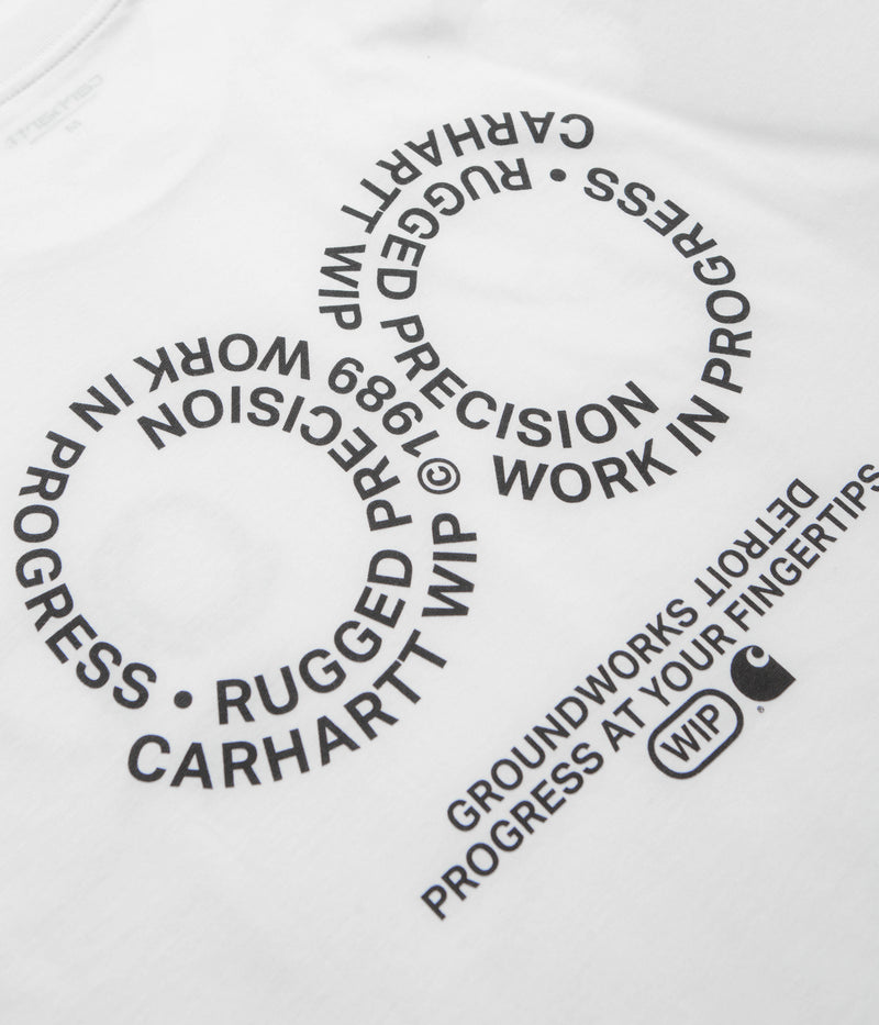Carhartt Rotation T-Shirt in White and Black