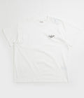 Carhartt Signature Script T-Shirt in White and Black