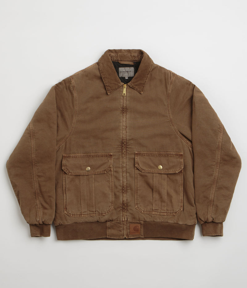 Carhartt Stanton Jacket in Chocolate and Chocolate
