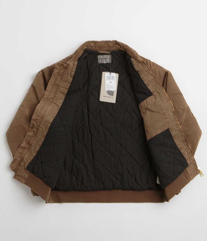 Carhartt Stanton Jacket in Chocolate and Chocolate