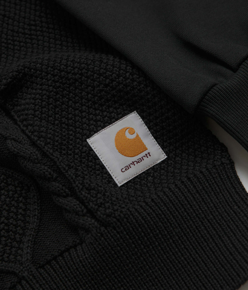 Carhartt Tridon Crewneck Sweatshirt in Black