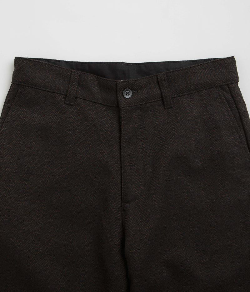 Carhartt Truman Pants in Chocolate and Black