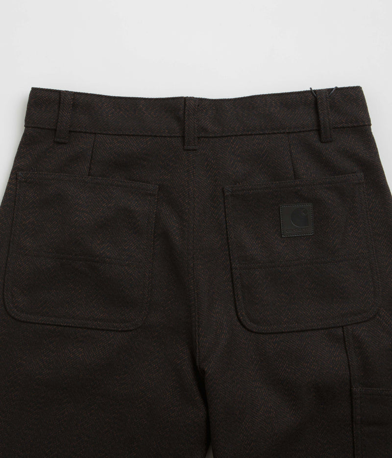 Carhartt Truman Pants in Chocolate and Black