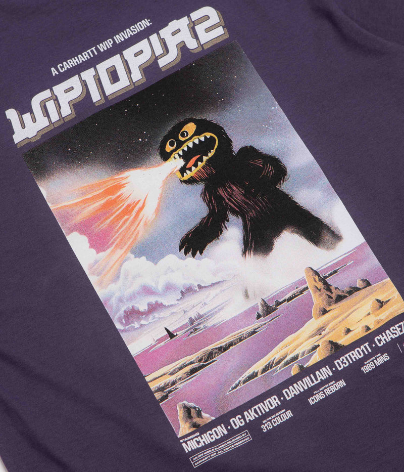 Carhartt Wiptopia II T-Shirt in Shady Purple