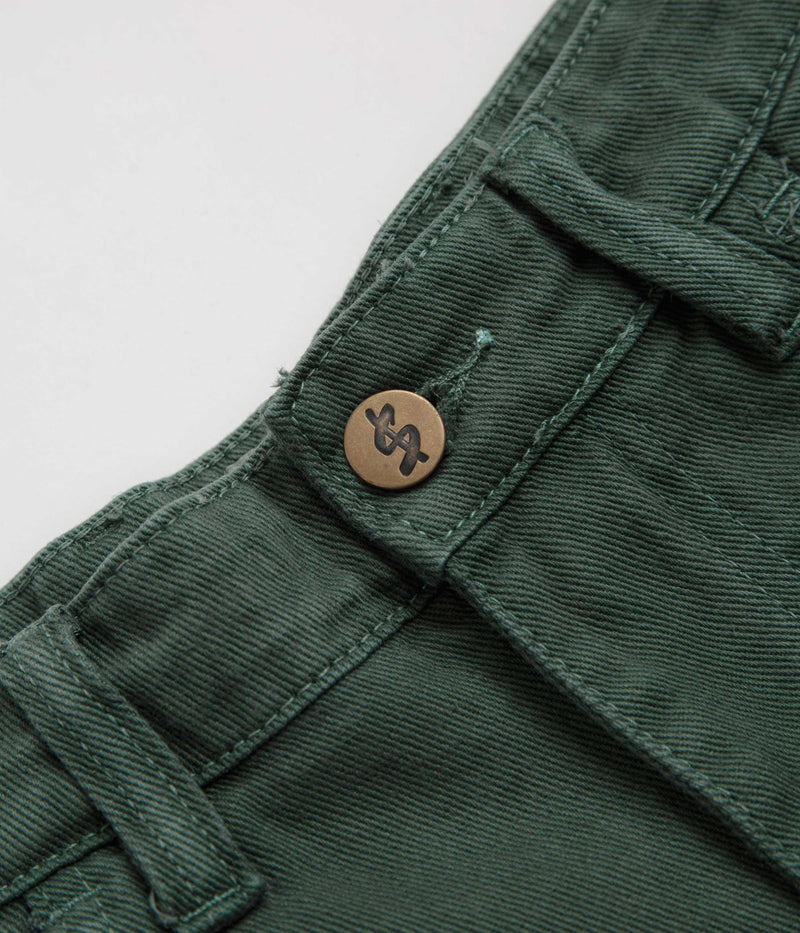 Cash Only Aleka Cargo Jeans in Green