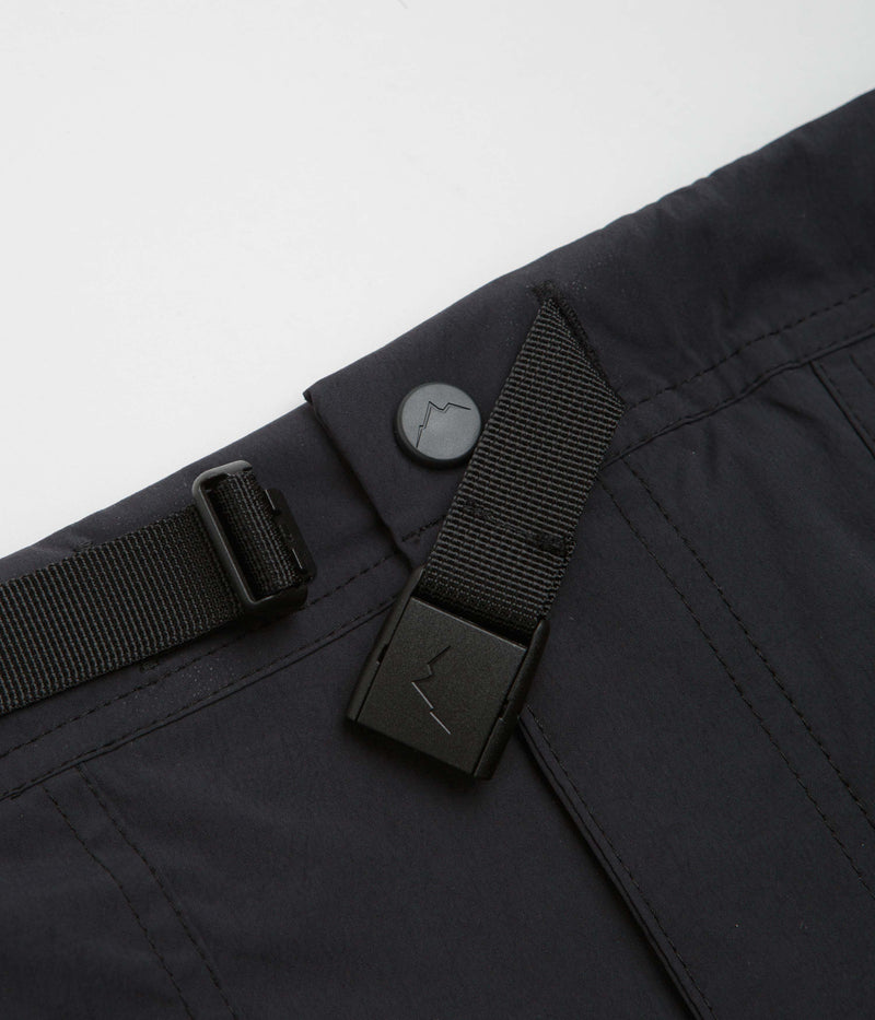 Cayl 6 Pocket Hiking Shorts in Black