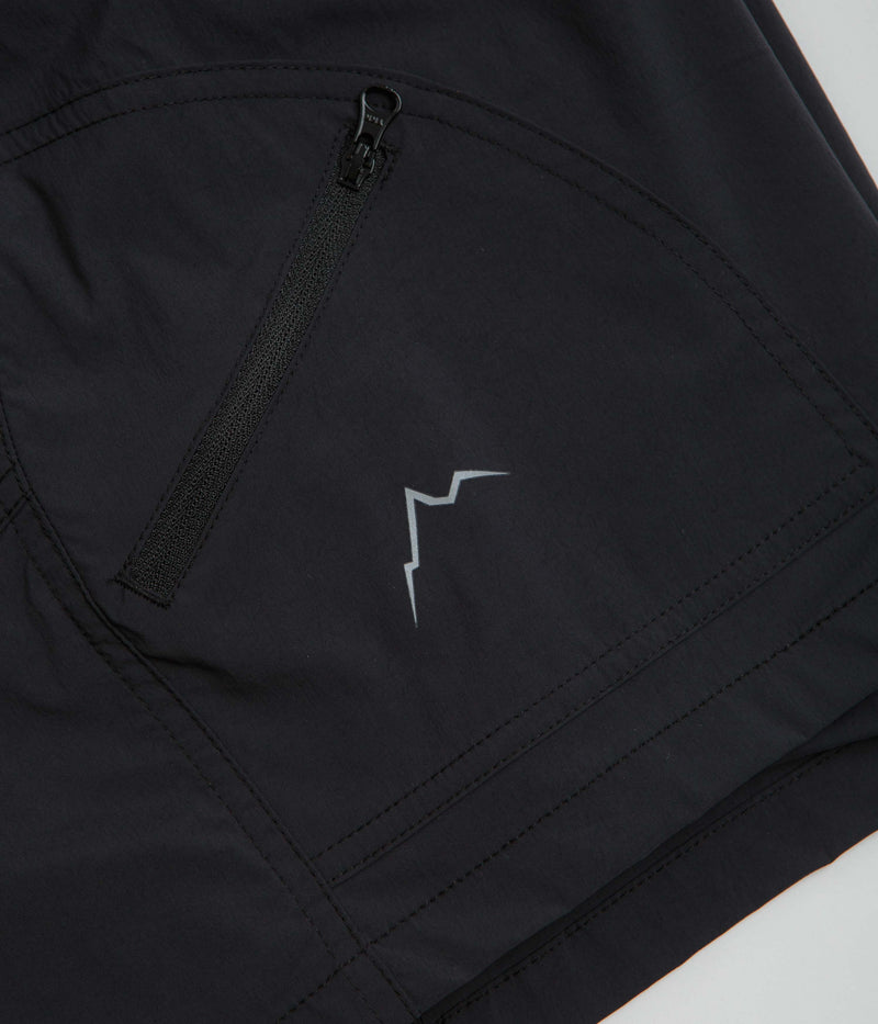 Cayl 6 Pocket Hiking Shorts in Black