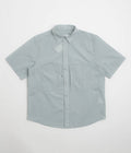 Cayl CHK 2Pocket Short Sleeve Shirt in Light Grey