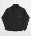 Cayl Karuishi Half Zip Sweatshirt in Black