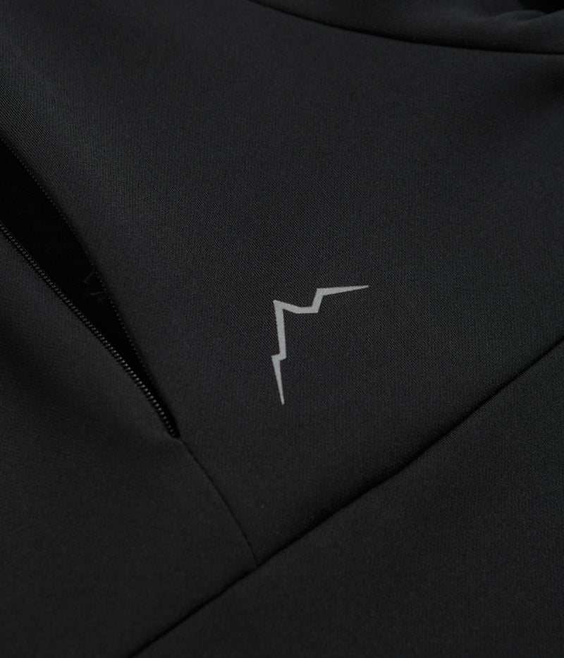 Cayl Karuishi Half Zip Sweatshirt in Black